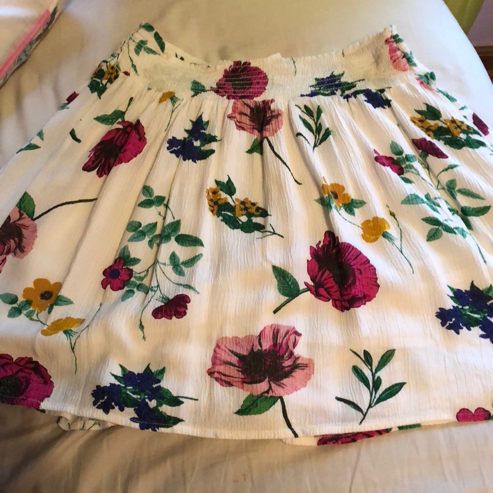Floral skirt